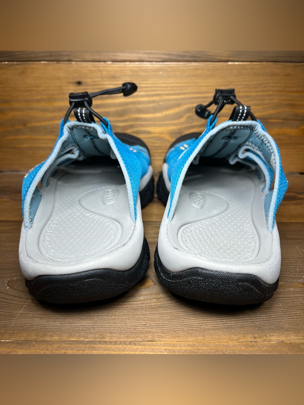 Keen Newport Slide Sport Waterproof Sandal Turquoise Women size 9.5 - Picture 4 of 8